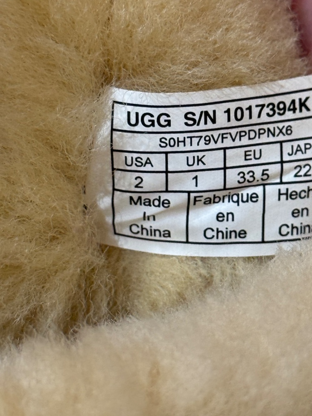 Girls UGG Bailey Bow ll Boot size 2 - Picture 12 of 13